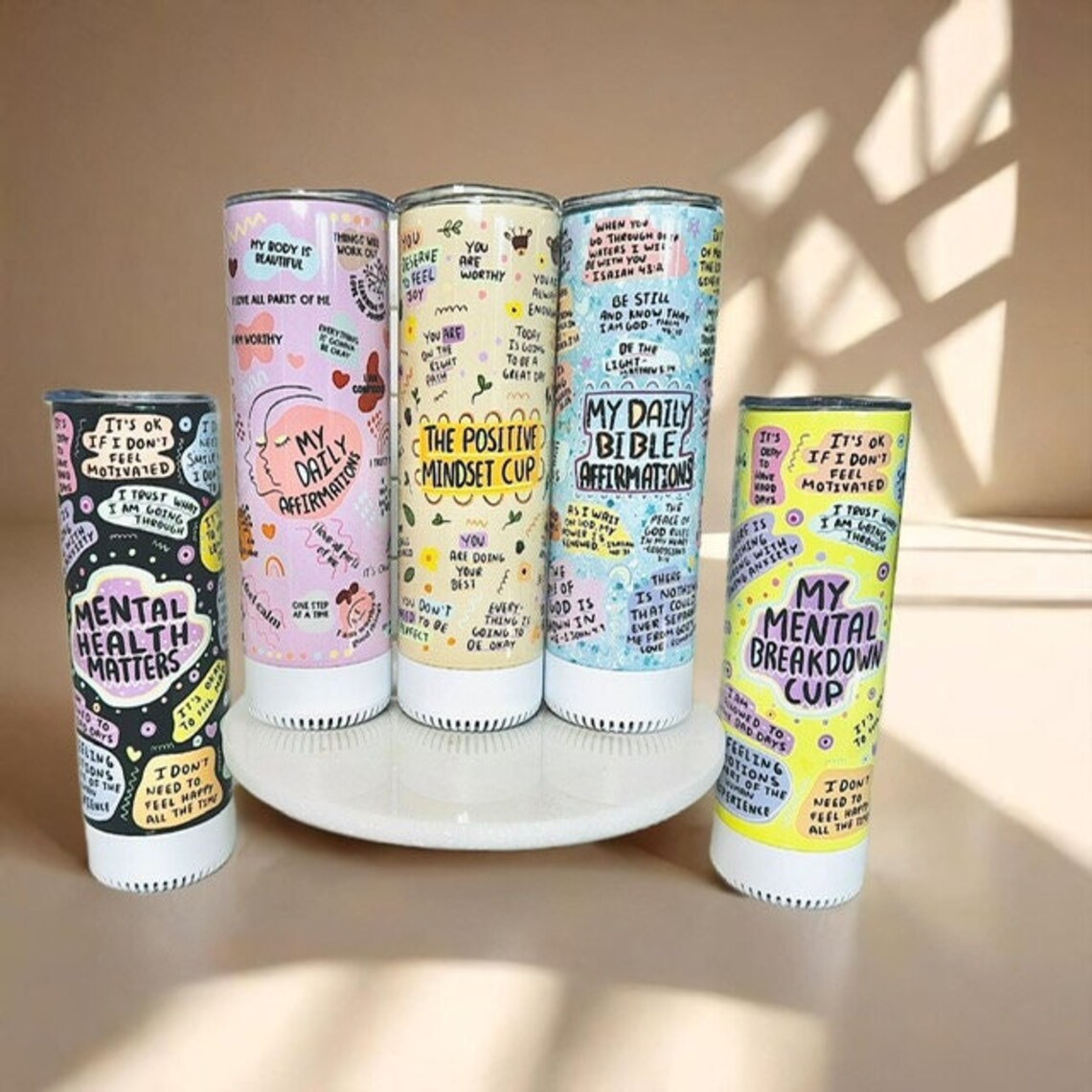 Mental Health Matters Tumbler with Speaker Mental Health Matters Tumbler with Speaker