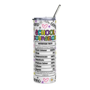 School Counselor Tumbler