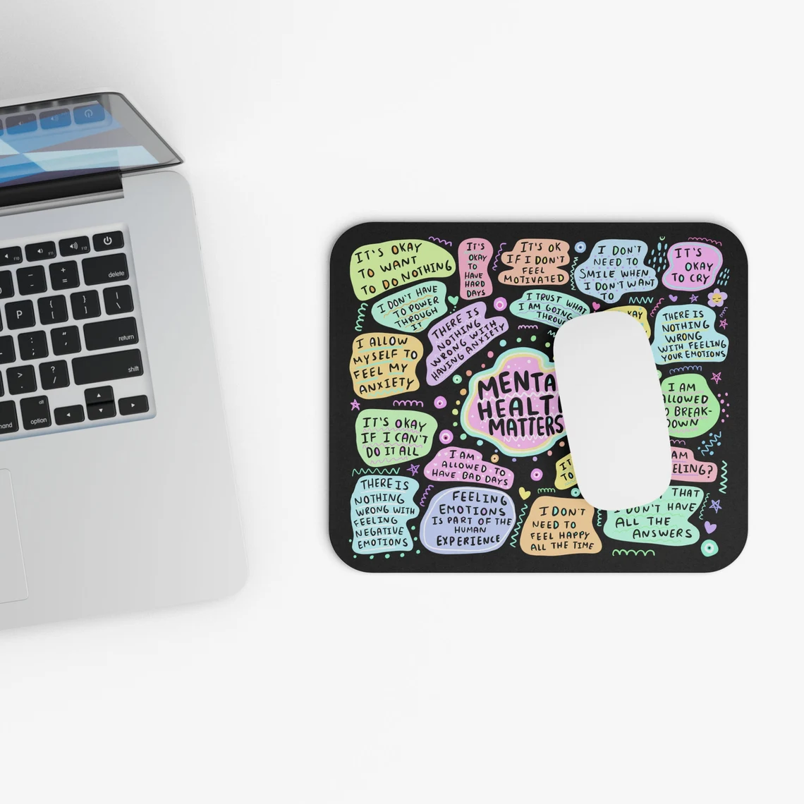 Mental Health Mousepad Mental Health Mousepad