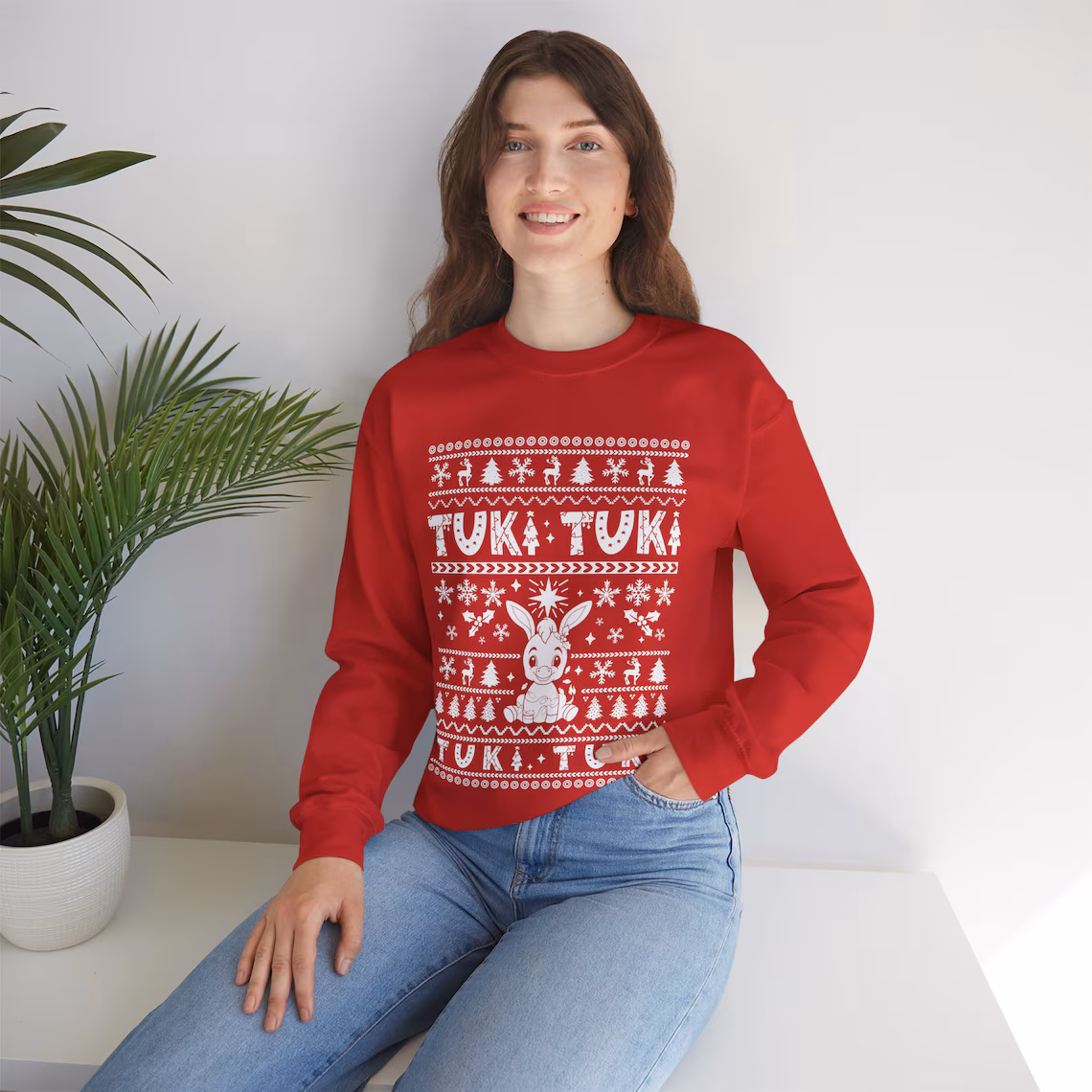 christmas spanish tuki tuki ugly sweater: feliz navidad sweatshirt, christmas 2025 christmas spanish tuki tuki ugly sweater: feliz navidad sweatshirt, christmas 2025