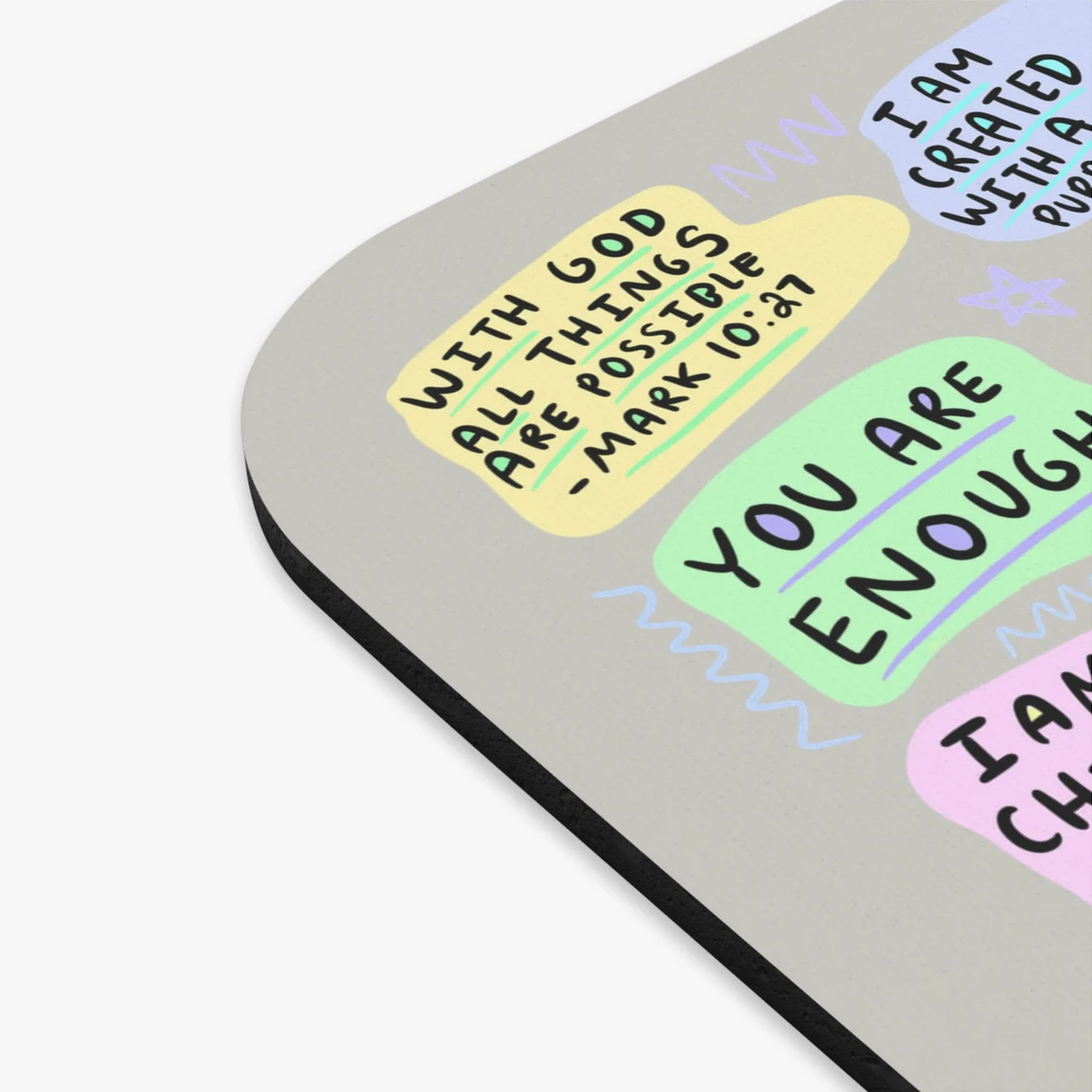my bible daily affirmations mousepad, mousepad for a friend, affirmation mousepad, gift for her, bible verse mousepad my bible daily affirmations mousepad, mousepad for a friend, affirmation mousepad, gift for her, bible verse mousepad