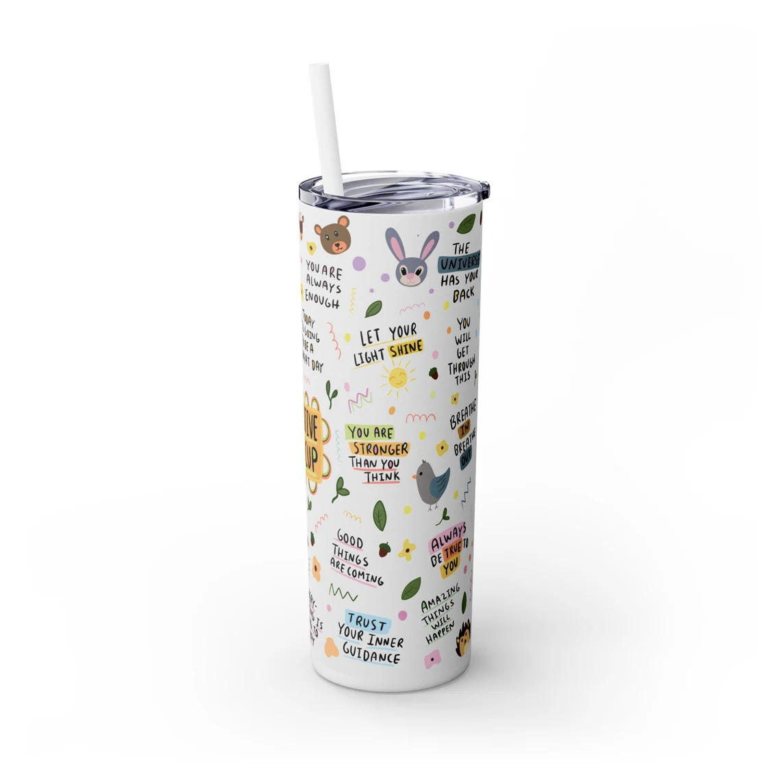 my positive mindset cup, daily affirmations tumbler, 20oz tumbler, gift for a friend, gift idea my positive mindset cup, daily affirmations tumbler, 20oz tumbler, gift for a friend, gift idea