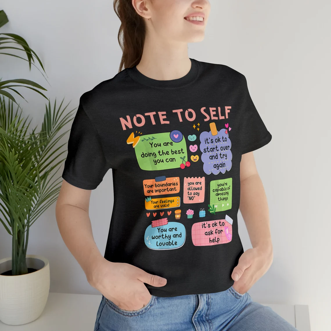counselor shirt: mental health note to self, school psychologist gift counselor shirt: mental health note to self, school psychologist gift