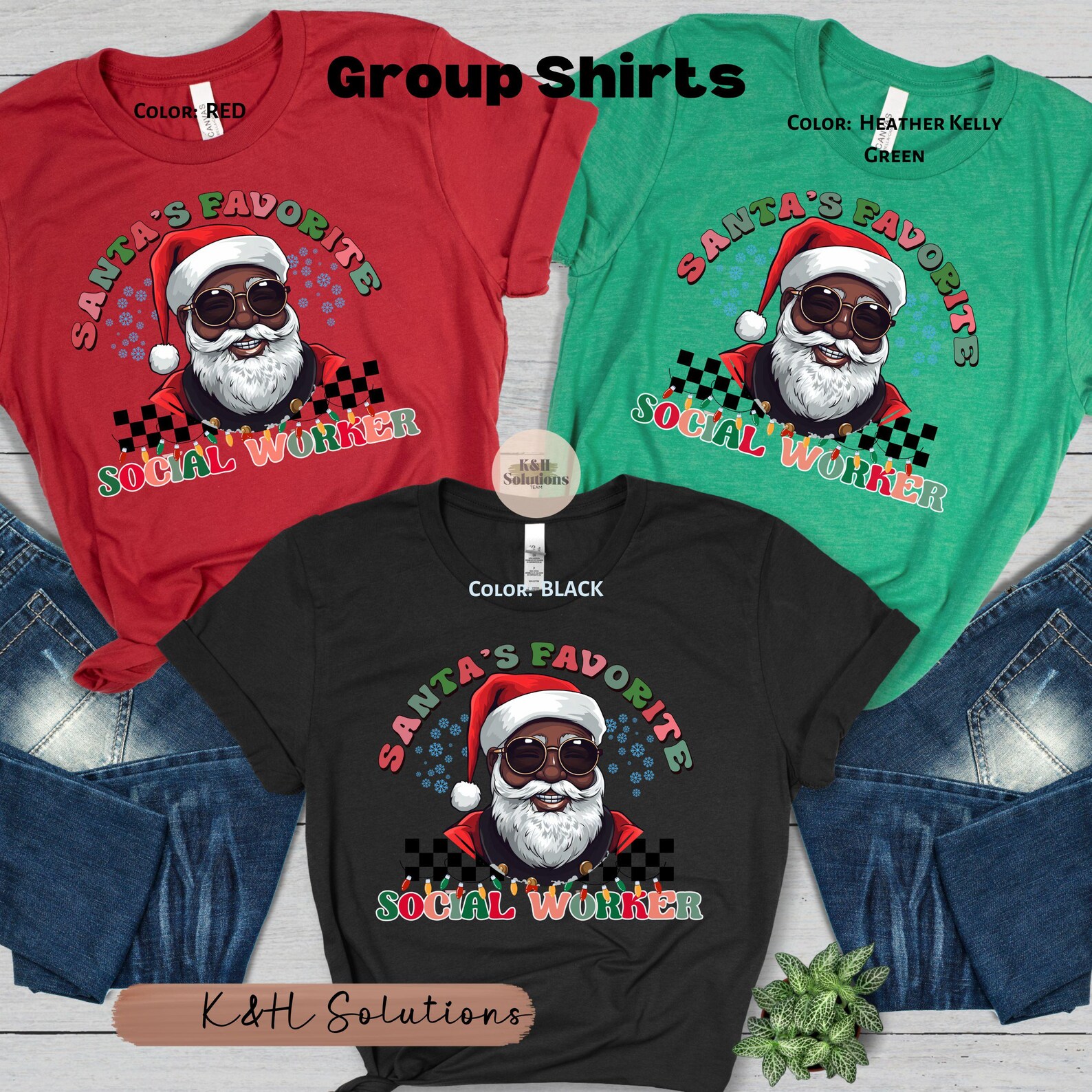 santa’s favorite social worker #2 black santa santa’s favorite social worker #2 black santa