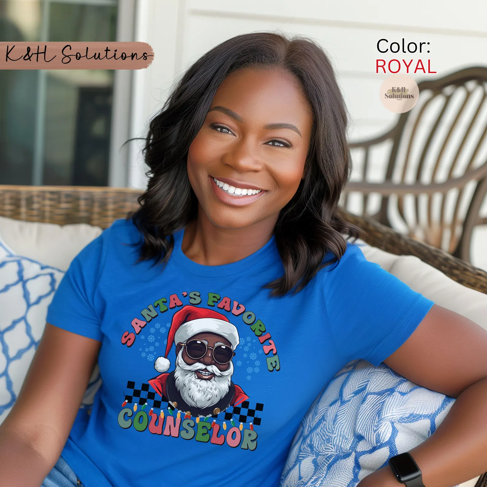 santa’s favorite counselor #2 black santa santa’s favorite counselor #2 black santa