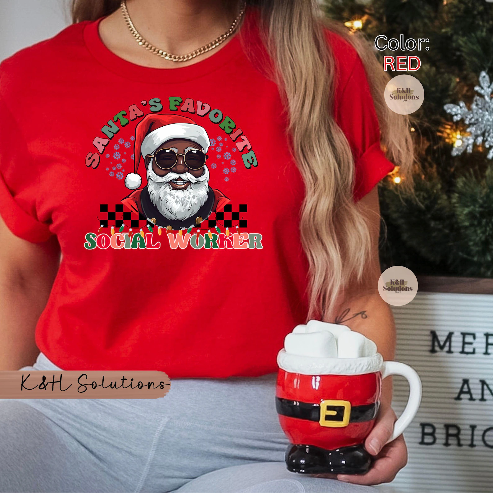 santa’s favorite social worker #2 black santa santa’s favorite social worker #2 black santa