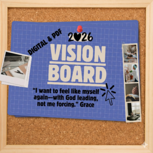christian vision board 2026 for women | faith based digital vision board & planner with canva + printable pdf