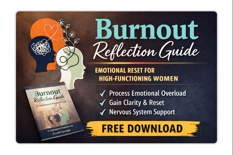 burnout reflection guide for women – free emotional reset workbook burnout reflection guide for women – free emotional reset workbook