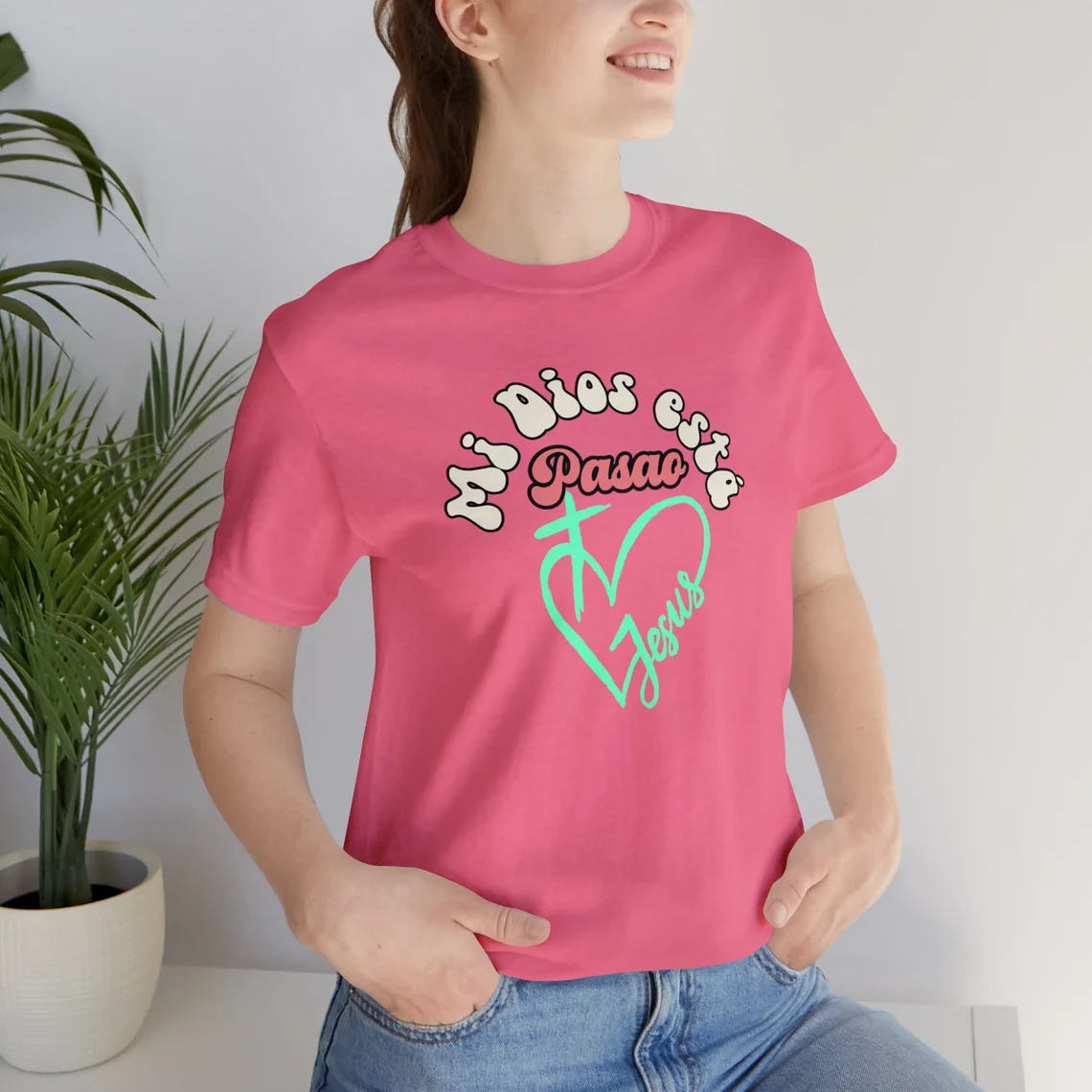 mi dios esta pasao shirt: christian spanish valentine’s gift mi dios esta pasao shirt: christian spanish valentine’s gift