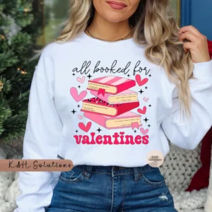Bookish Valentines Sweatshirt