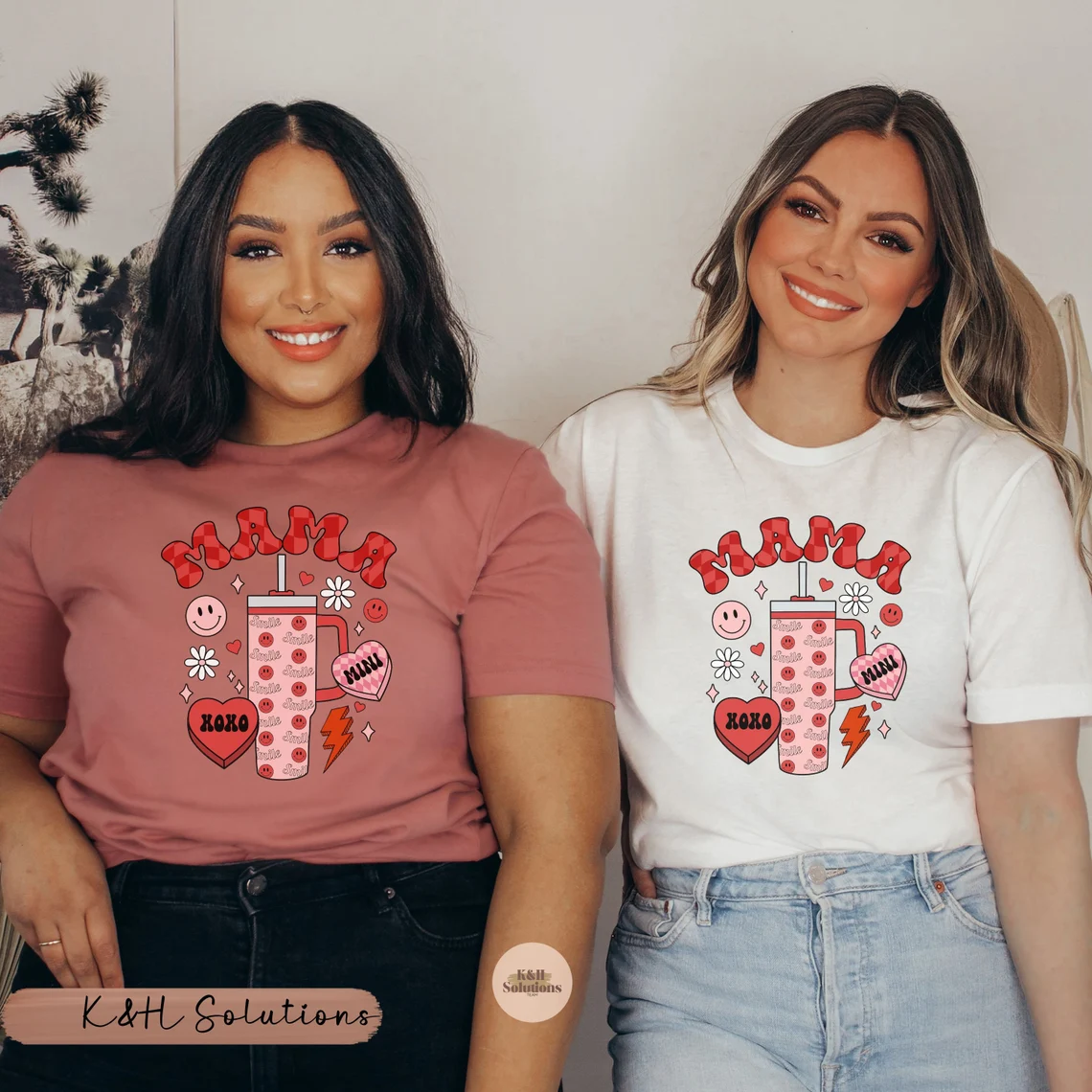 mama & mini valentine’s sweatshirt set – matching family outfits mama & mini valentine’s sweatshirt set – matching family outfits