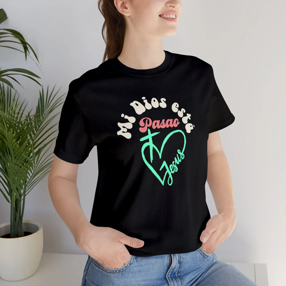 mi dios esta pasao shirt: christian spanish valentine’s gift mi dios esta pasao shirt: christian spanish valentine’s gift