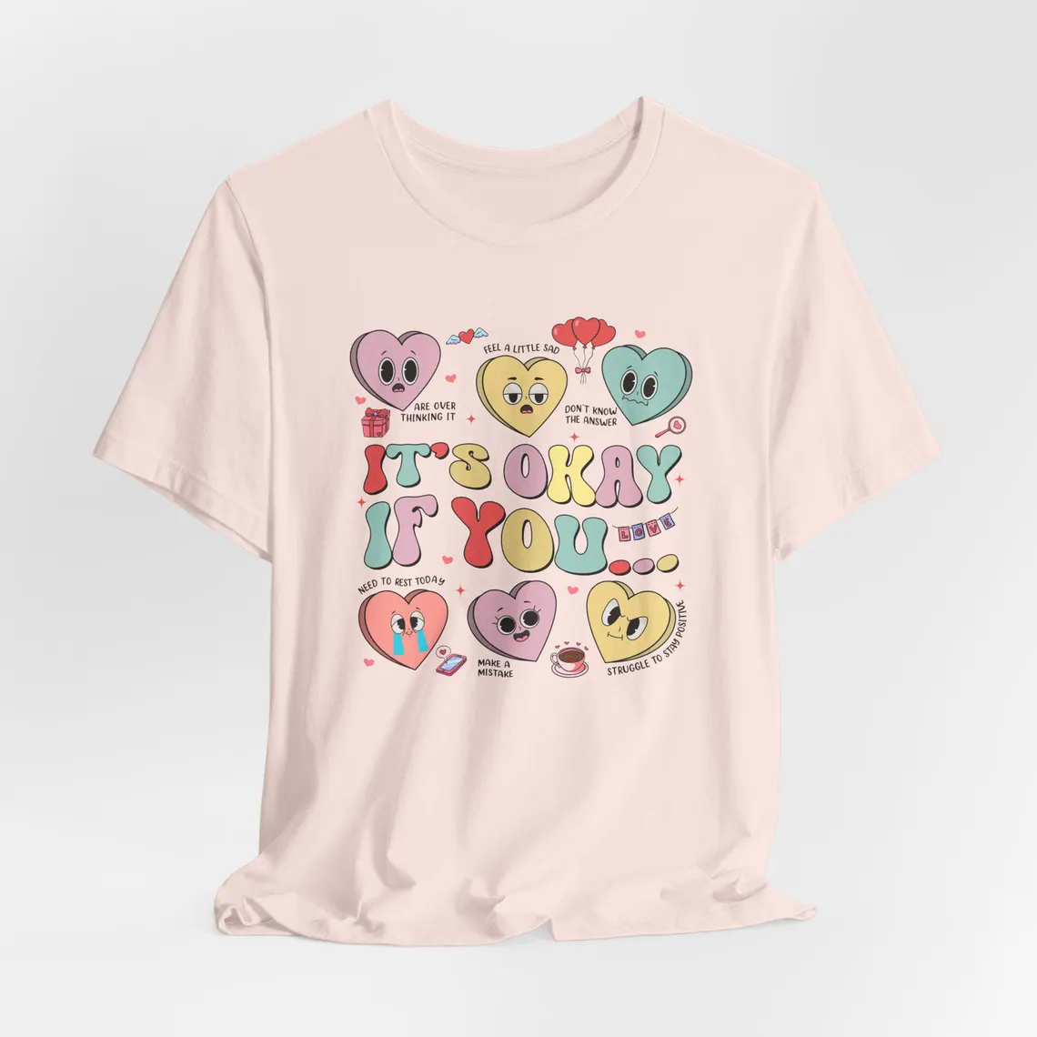 mental health matters shirt: emotion hearts valentine’s day tee tipo: shirt mental health matters shirt: emotion hearts valentine’s day tee tipo: shirt