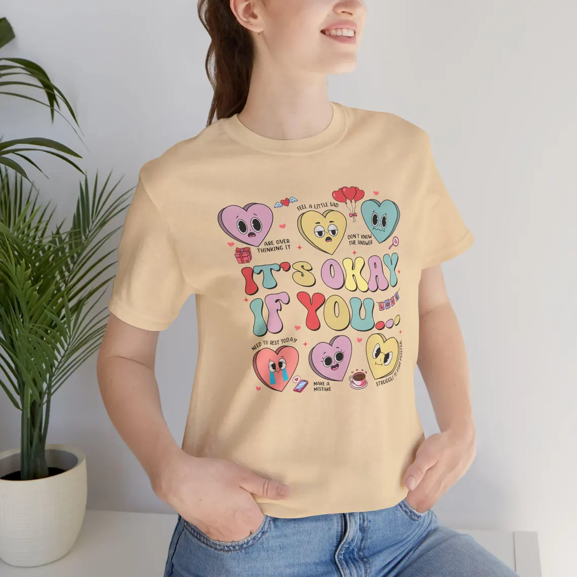 mental health matters shirt: emotion hearts valentine’s day tee tipo: shirt mental health matters shirt: emotion hearts valentine’s day tee tipo: shirt