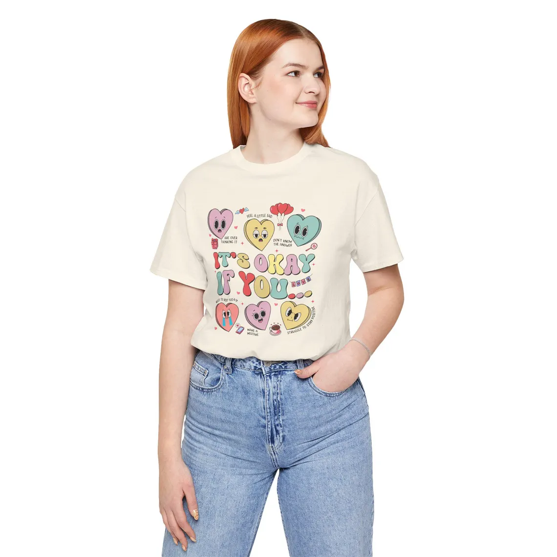 mental health matters shirt: emotion hearts valentine’s day tee tipo: shirt mental health matters shirt: emotion hearts valentine’s day tee tipo: shirt