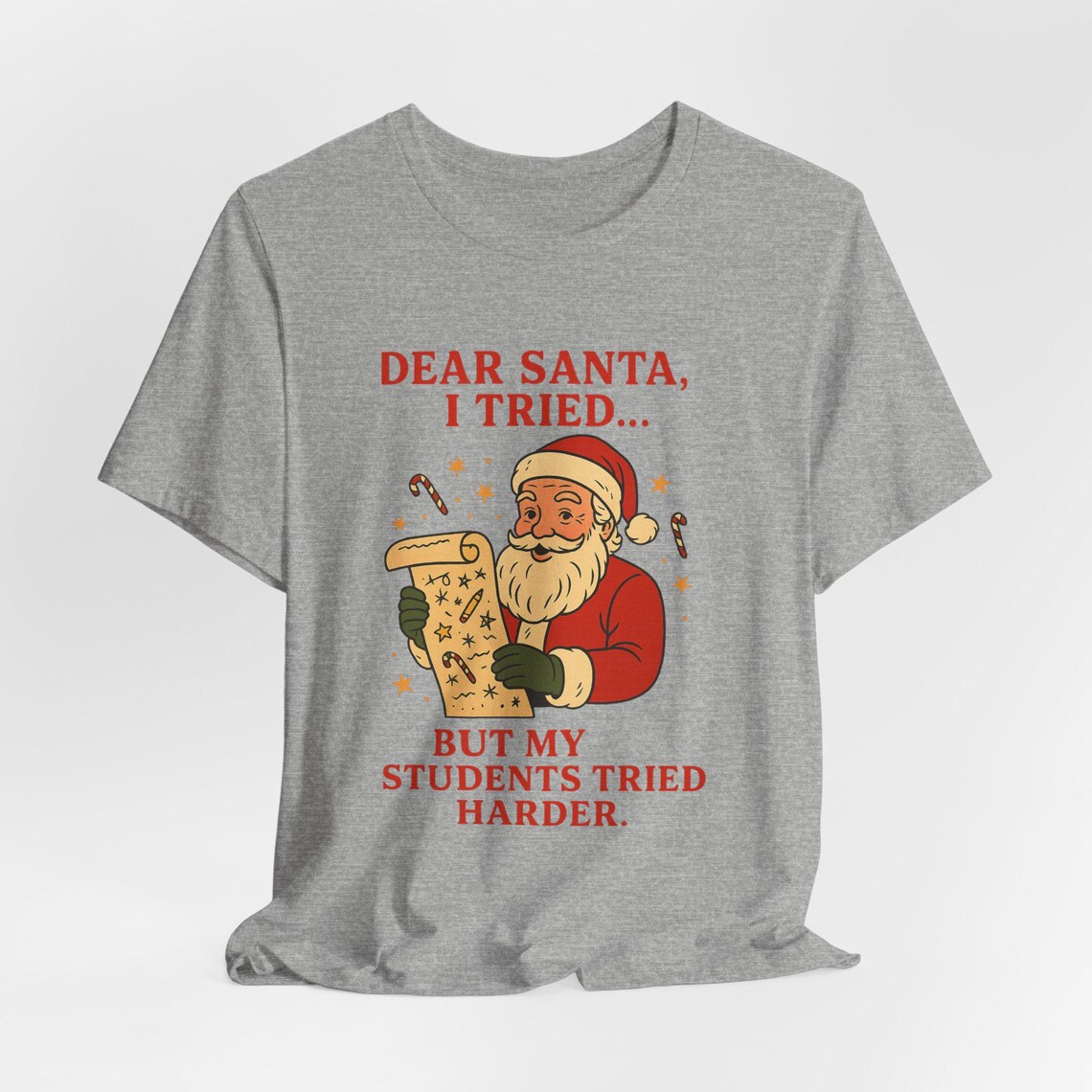 dear santa, i tried… but my students tried harder – white dear santa, i tried… but my students tried harder – white