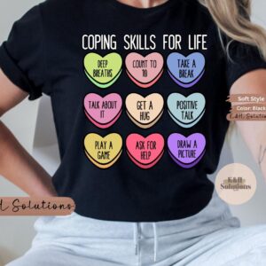 Coping Skills Conversation Hearts