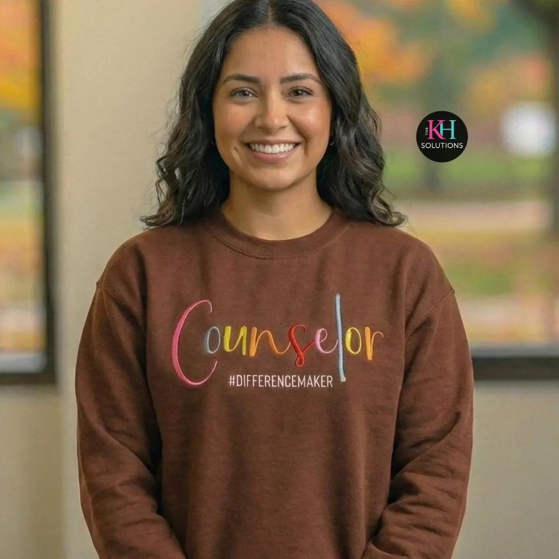 counselor difference maker sweatshirt (black) counselor difference maker sweatshirt (black)