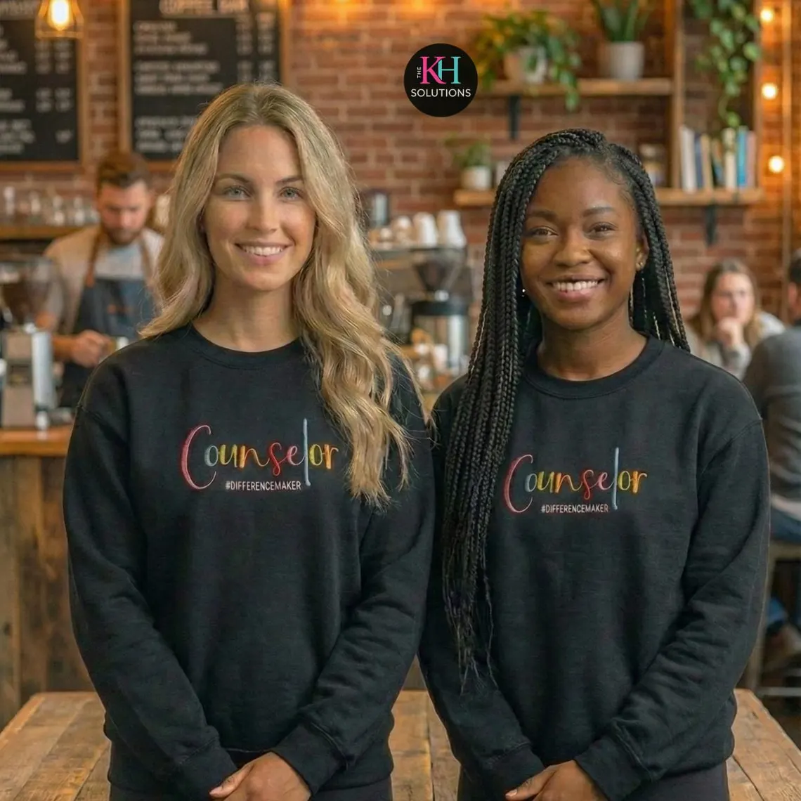 counselor difference maker sweatshirt (black) counselor difference maker sweatshirt (black)
