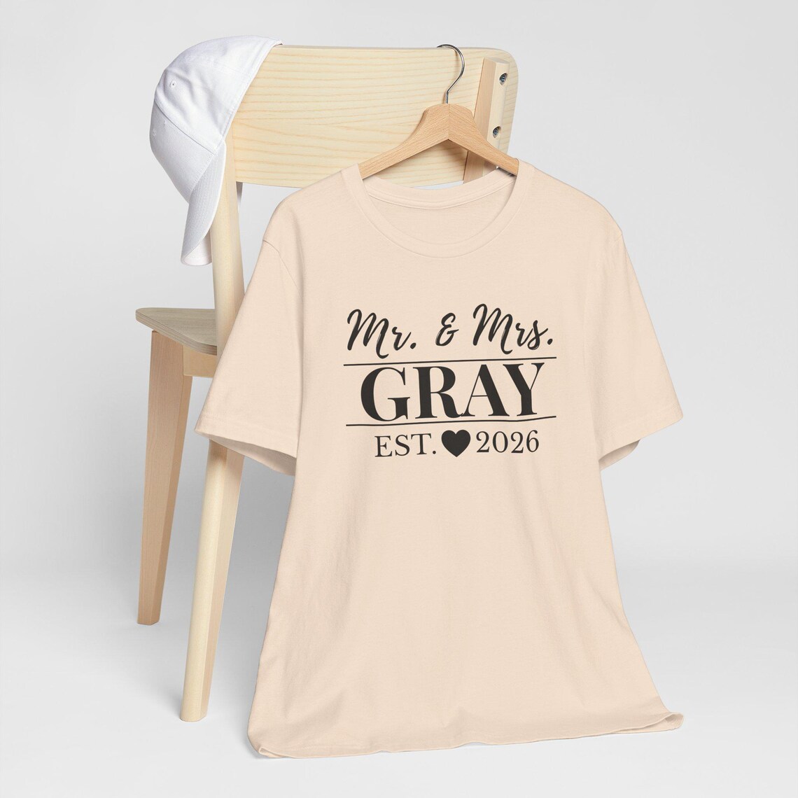 custom newlywed shirt – just married (mr. & mrs. gray) custom newlywed shirt – just married (mr. & mrs. gray)