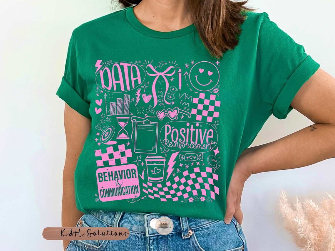 data positive collage – green data positive collage – green