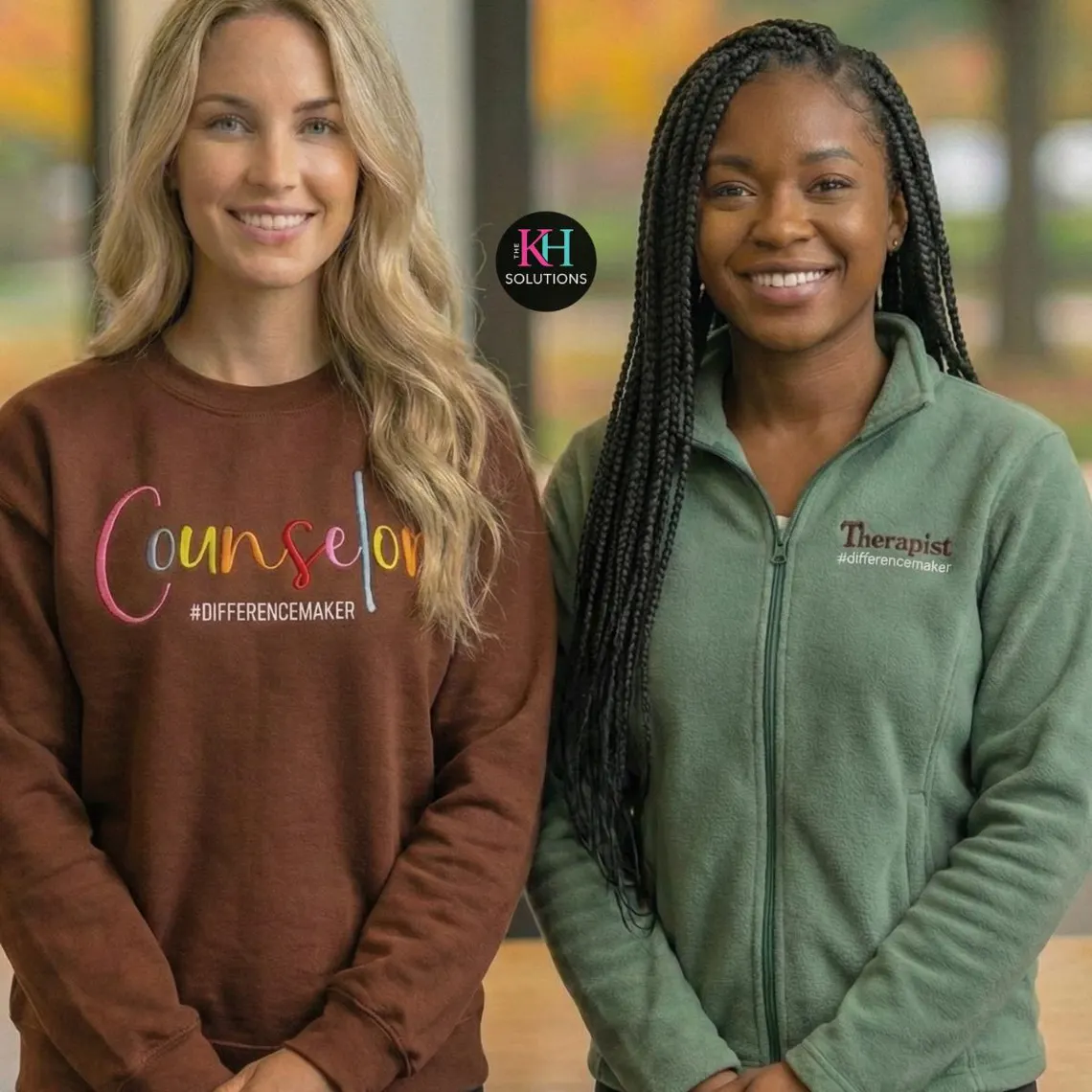 counselor difference maker sweatshirt (black) counselor difference maker sweatshirt (black)