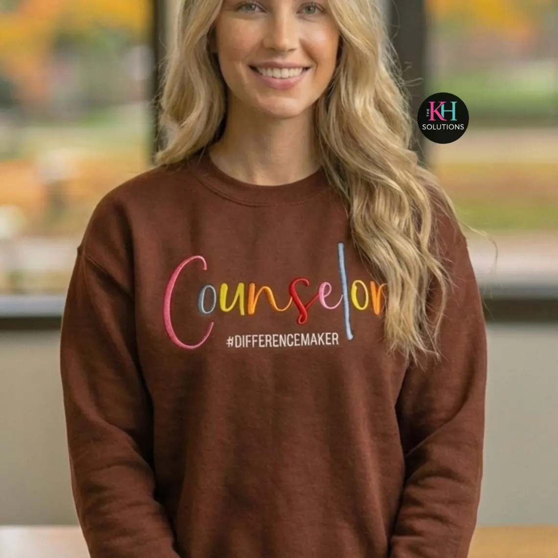 counselor difference maker sweatshirt (black) counselor difference maker sweatshirt (black)