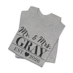 Custom Newlywed Shirt