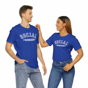 Social Worker College Style Shirt