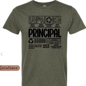 School Staff- Principal Shirt