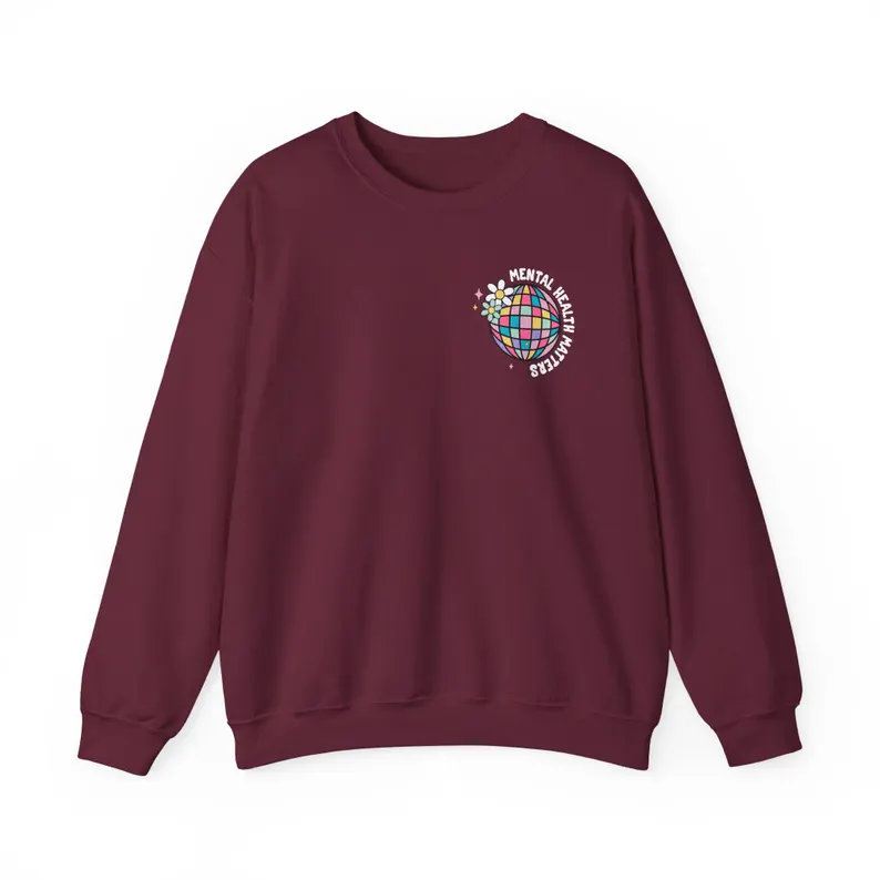 mental health sweater, dear person behind me sweatshirt, mental health awareness gift, counselors, social workers mental health sweater, dear person behind me sweatshirt, mental health awareness gift, counselors, social workers