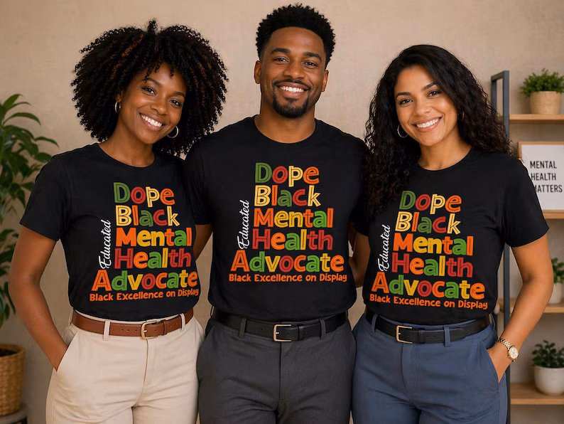 Proud Black Mental Health Advocate Proud Black Mental Health Advocate
