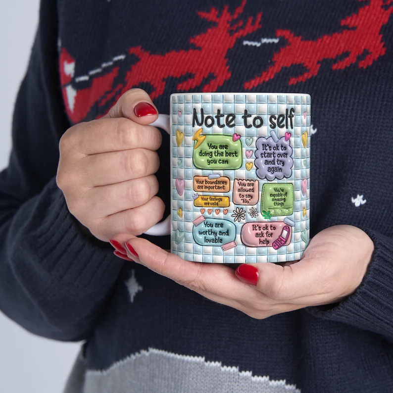 nOTE TO SELF MUG-Sublimation mugs nOTE TO SELF MUG-Sublimation mugs