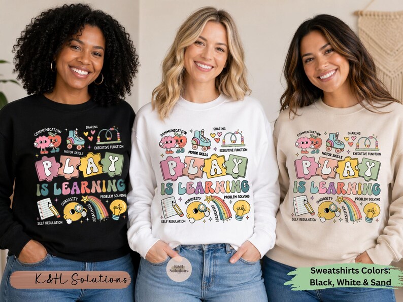 play is learning shirt and sweatshirt, play therapist tee, preschool teacher shirt, early childhood educator gift play is learning shirt and sweatshirt, play therapist tee, preschool teacher shirt, early childhood educator gift