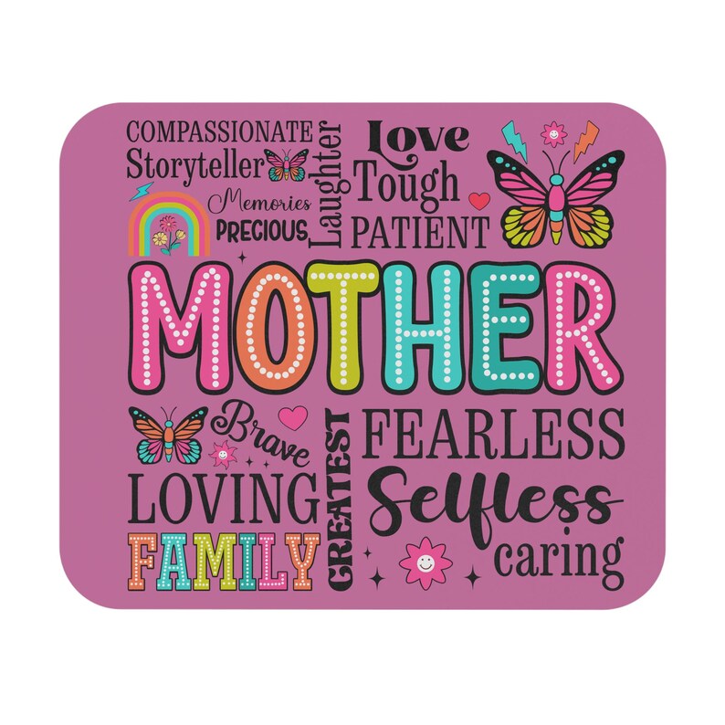 mom mousepad colorful mother's day mouse pad: inspirational desk decor mom mousepad colorful mother's day mouse pad: inspirational desk decor