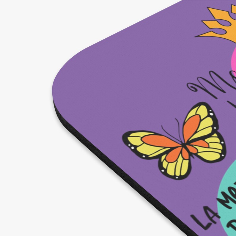 la mejor mama lila mousepad, retro mother mousepad, spanish mom, mother's day gift spanish, affirmations for mom, gift mom, best mom ever la mejor mama lila mousepad, retro mother mousepad, spanish mom, mother's day gift spanish, affirmations for mom, gift mom, best mom ever