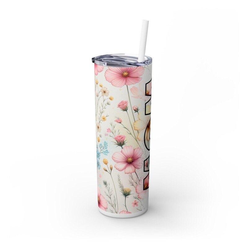 mom tumbler personalized floral mom tumbler: 20oz stainless steel drinkware mom tumbler personalized floral mom tumbler: 20oz stainless steel drinkware