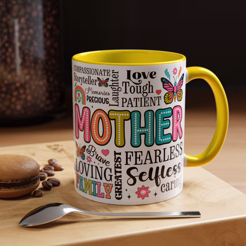 mother's day coffee mug: inspirational butterfly gift mother's day coffee mug: inspirational butterfly gift