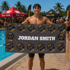 personalized neha's team towel season 2026