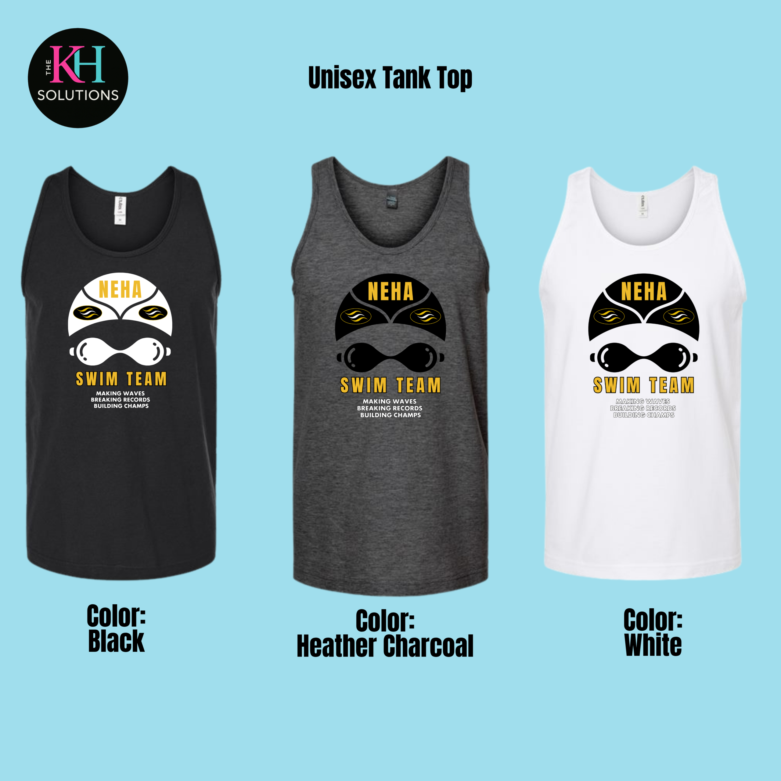 neha unisex tanks swim team pswim club shirt, athletic swim shirt, team apparel neha unisex tanks swim team pswim club shirt, athletic swim shirt, team apparel