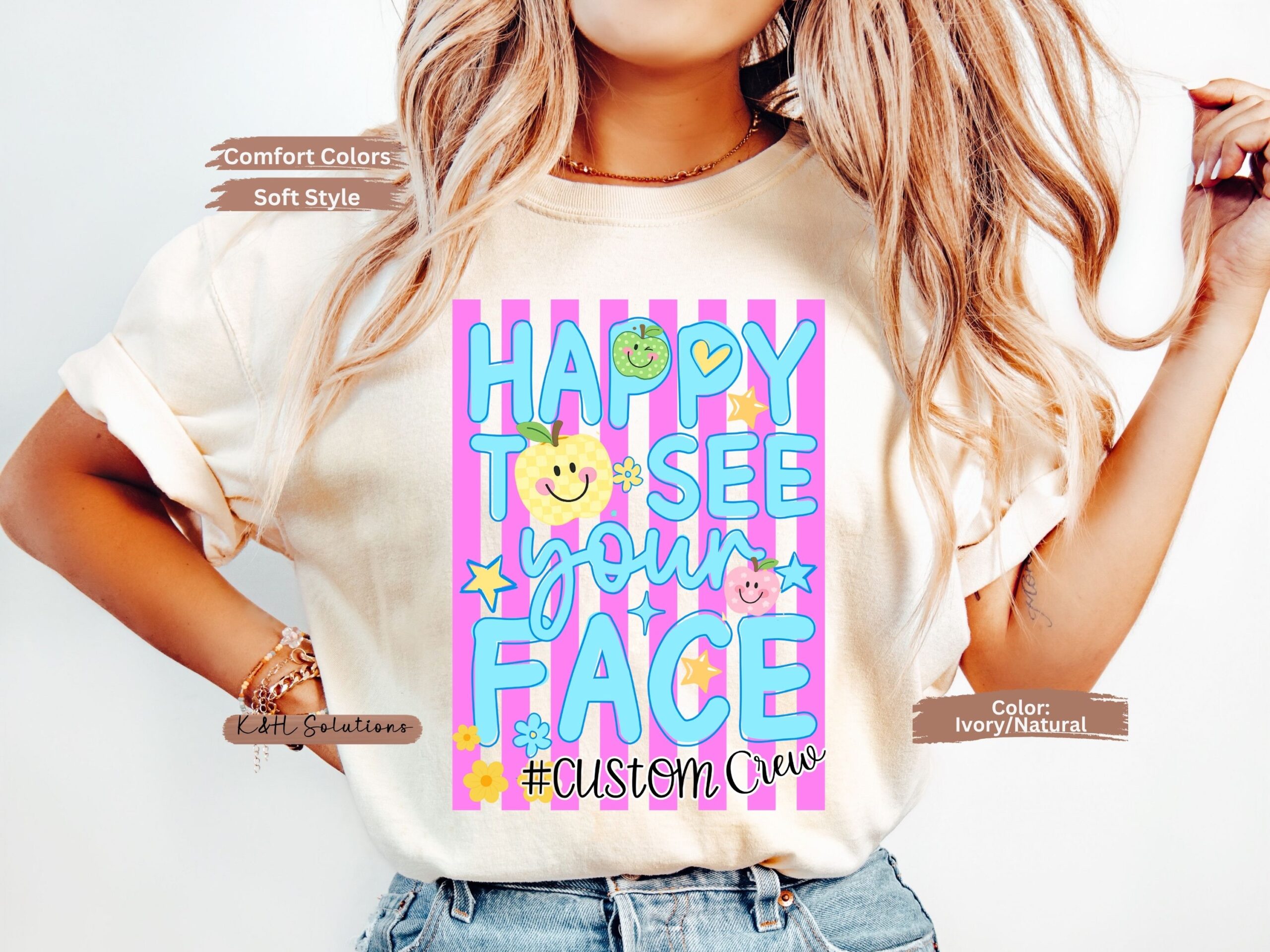 happy to see your face shirt, custom school staff tee, counselor crew teacher crew shirt happy to see your face shirt, custom school staff tee, counselor crew teacher crew shirt