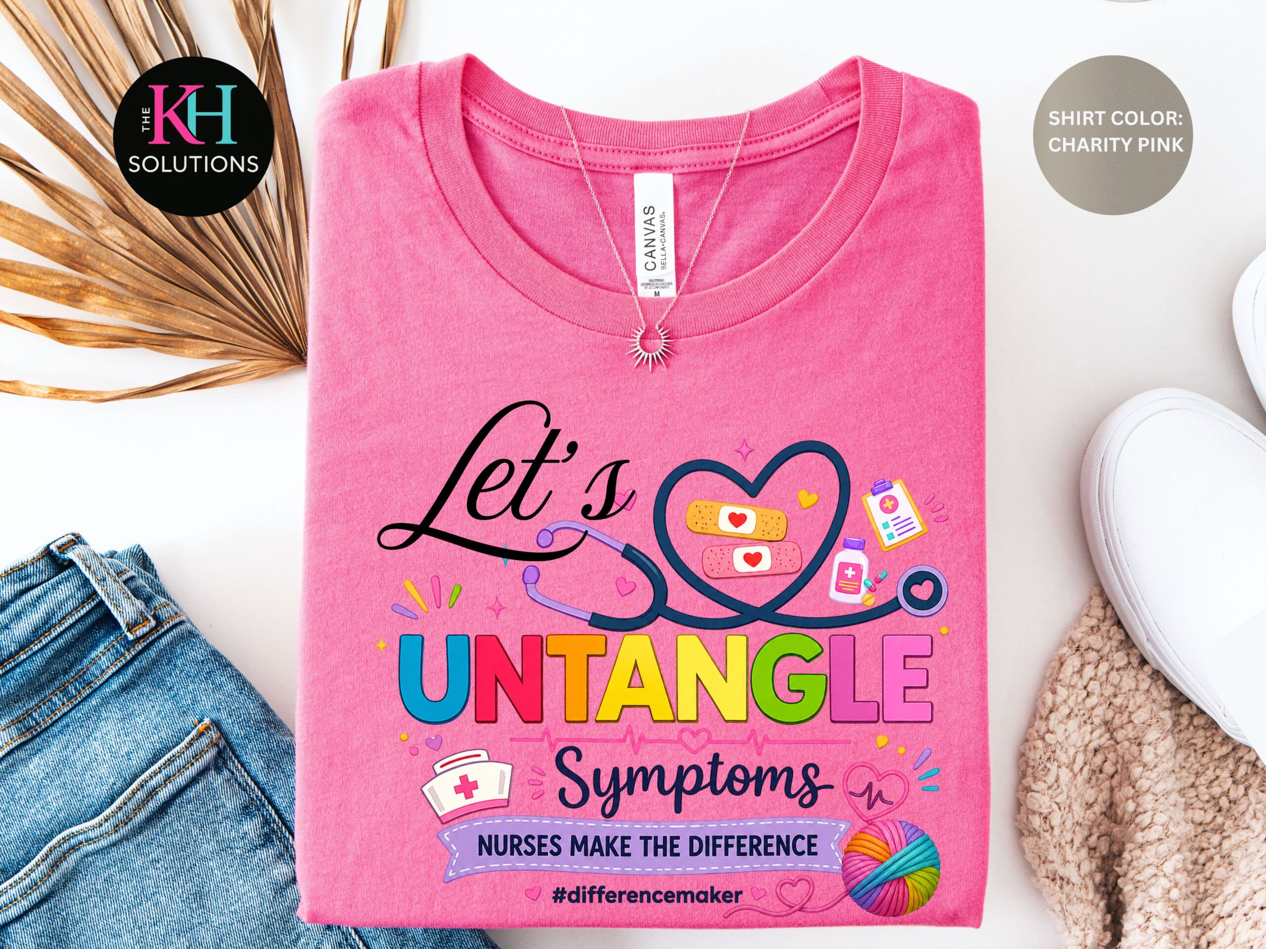 let's untangle symptoms nurse shirt – mental health awareness graphic tee let's untangle symptoms nurse shirt – mental health awareness graphic tee
