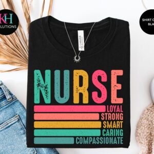 nurse shirt, retro nurse tee, nurse appreciation gift, healthcare worker shirt, cute rn shirt