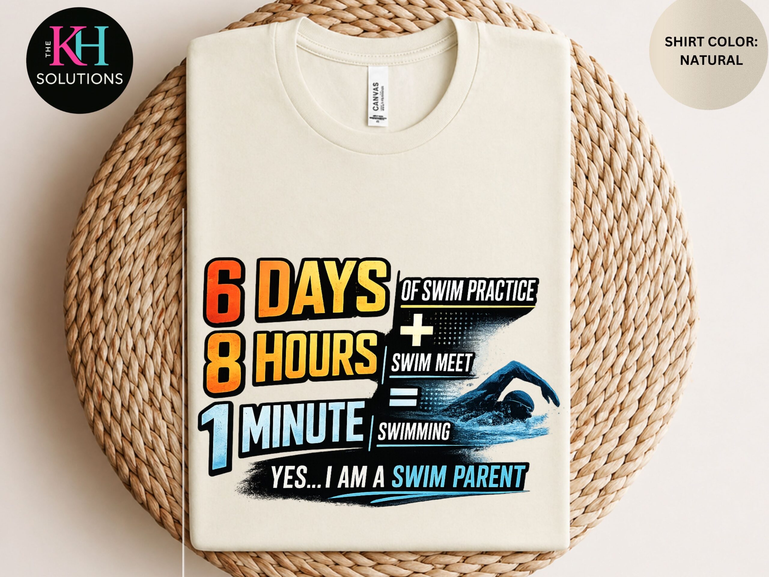 swim parent shirt, 6 days. 8 hours. 1 minute. swim meet shirt, swimming parent gift, swim team apparel (copy) swim parent shirt, 6 days. 8 hours. 1 minute. swim meet shirt, swimming parent gift, swim team apparel (copy)