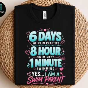 meet day shirt, swim team mom tee, comfort colors boxy tee, summer swim league shirt (copy)