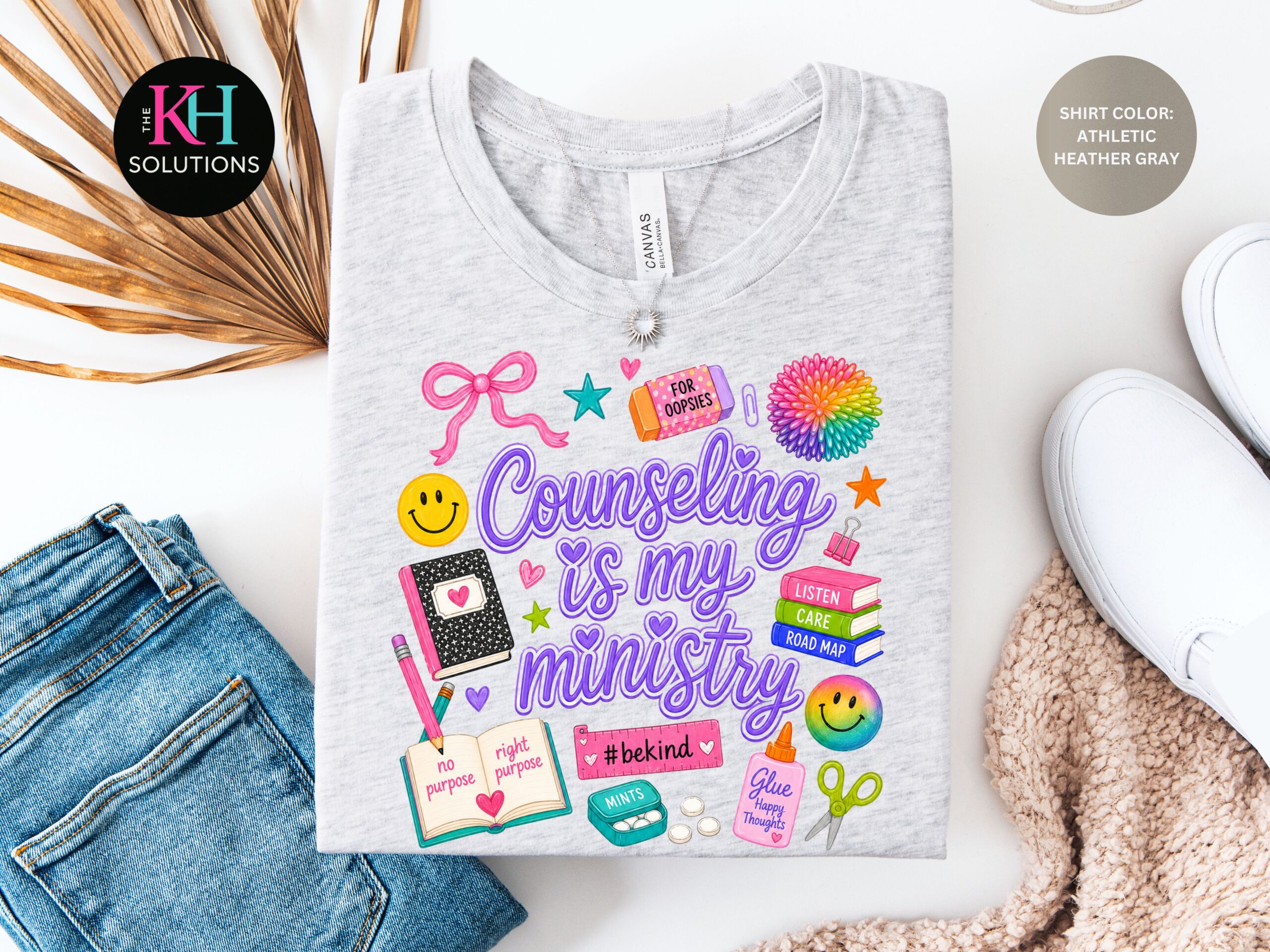 Counseling-Is-My-Ministry-Christian-School-Counselor-Shirt counseling is my ministry shirt, christian school counselor tee, faith based counselor gift