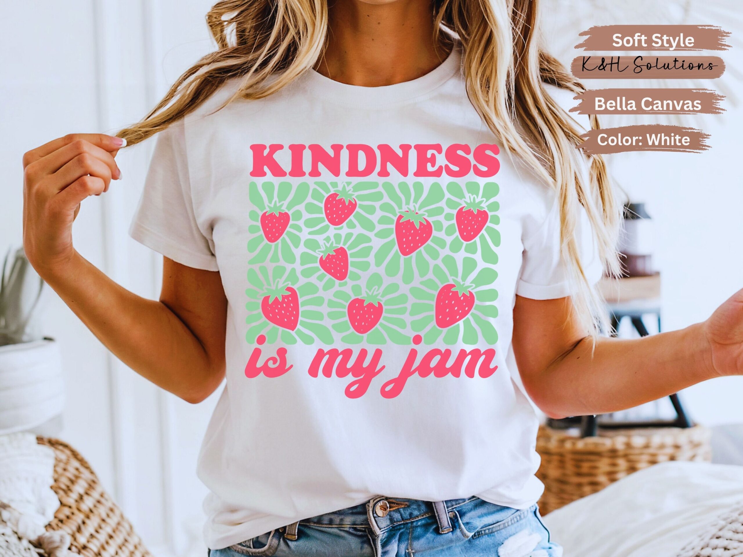 kindness is my jam shirt โ cute strawberry inspirational tee kindness is my jam shirt โ cute strawberry inspirational tee