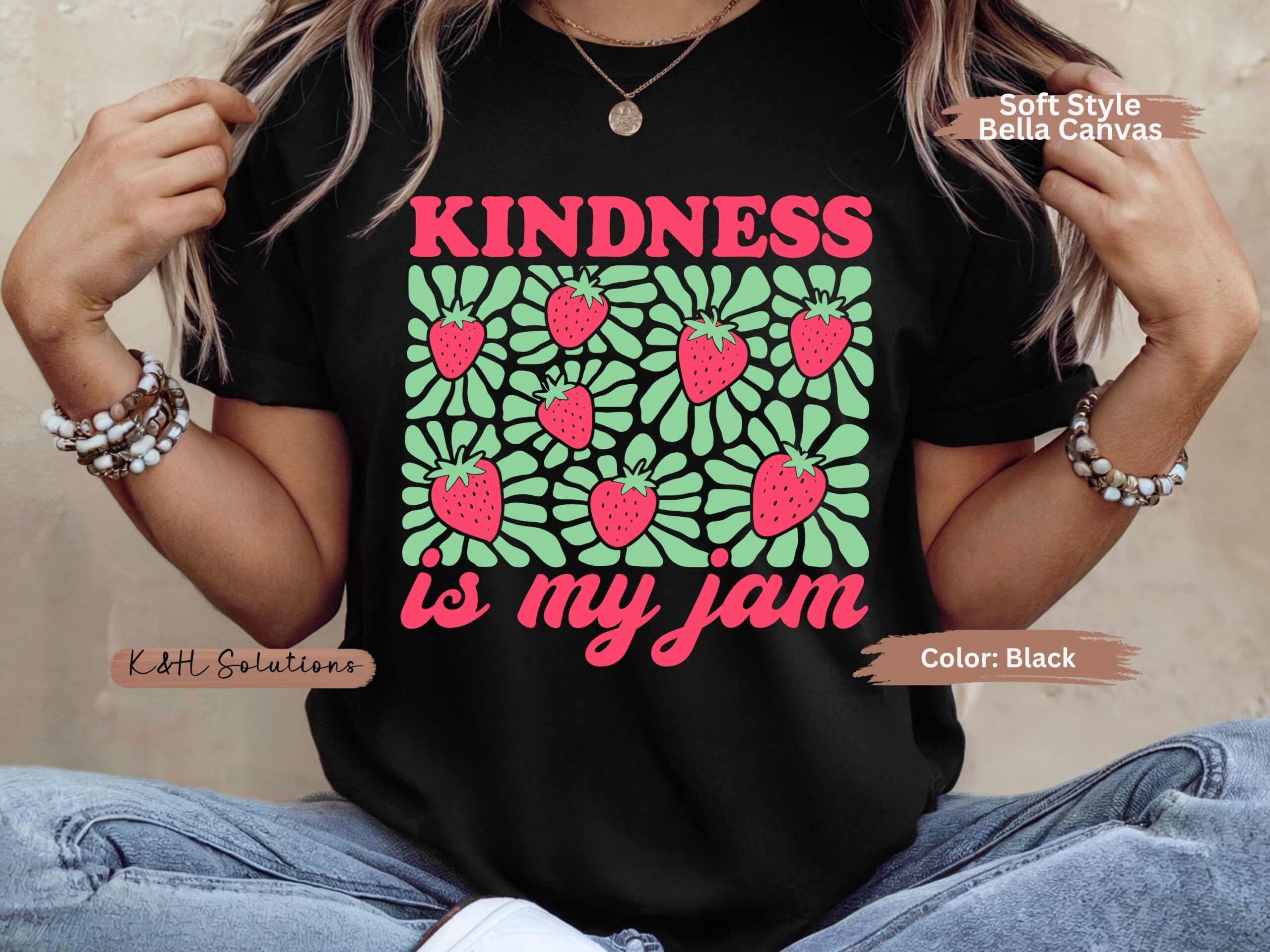 kindness is my jam shirt โ cute strawberry inspirational tee kindness is my jam shirt โ cute strawberry inspirational tee