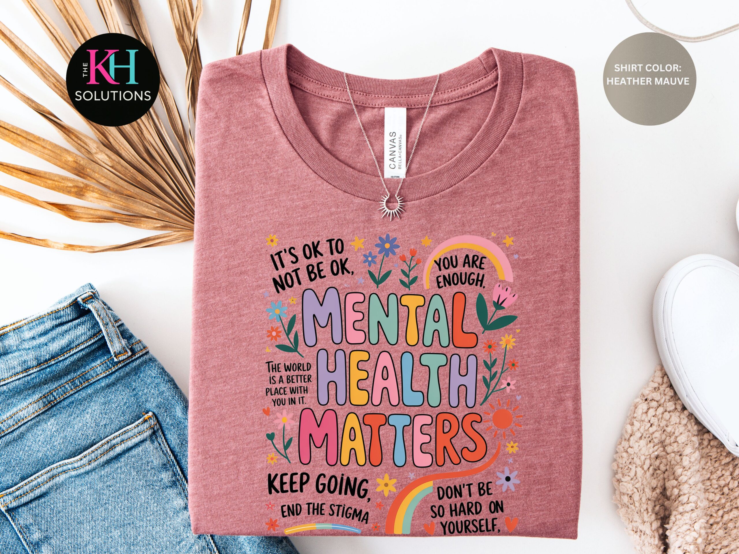 mental health matters shirt – positive mental health awareness tee – therapist counselor self care shirt – bella canvas graphic tee mental health matters shirt – positive mental health awareness tee – therapist counselor self care shirt – bella canvas graphic tee