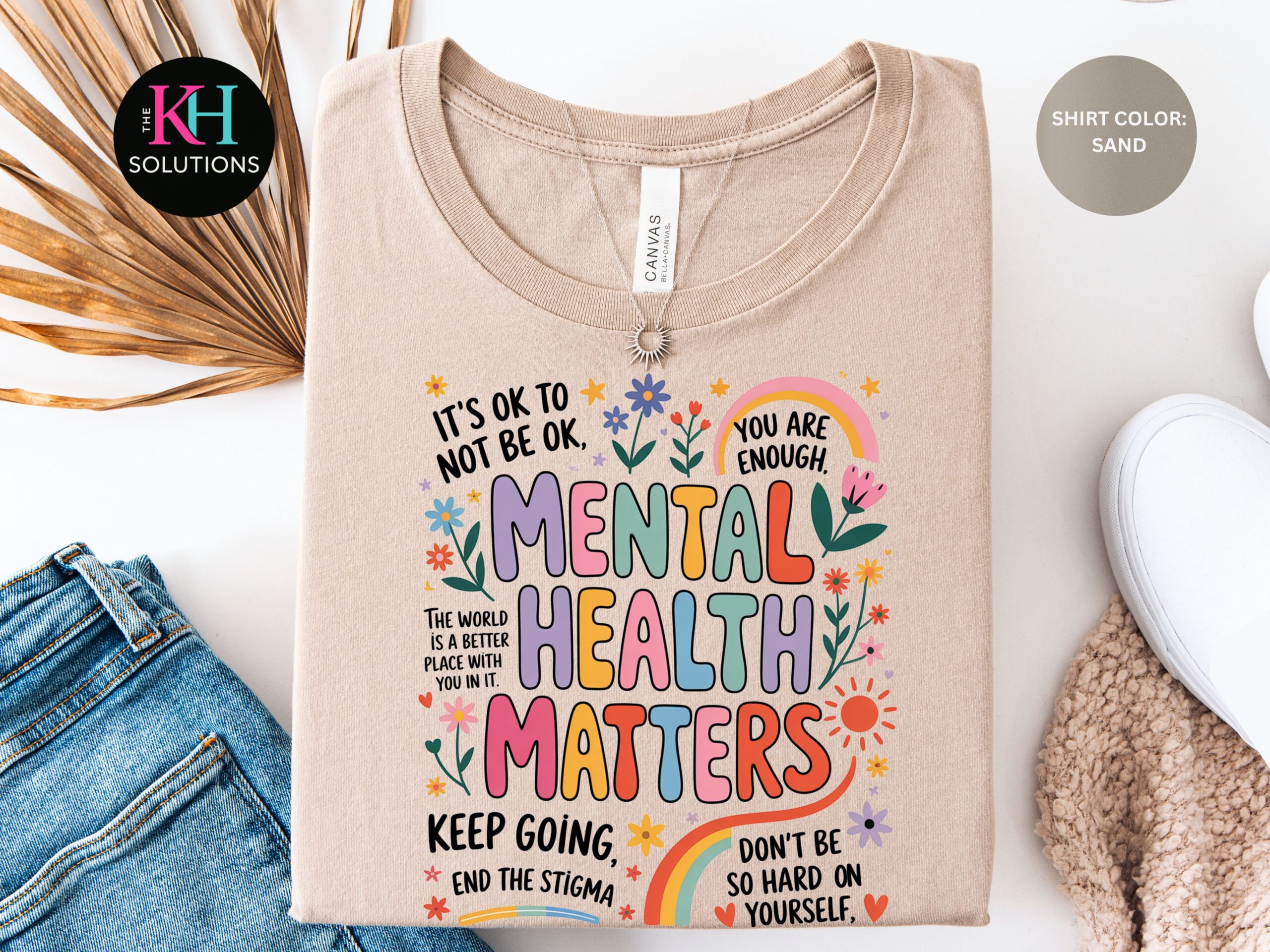 mental health matters shirt – positive mental health awareness tee – therapist counselor self care shirt – bella canvas graphic tee mental health matters shirt – positive mental health awareness tee – therapist counselor self care shirt – bella canvas graphic tee